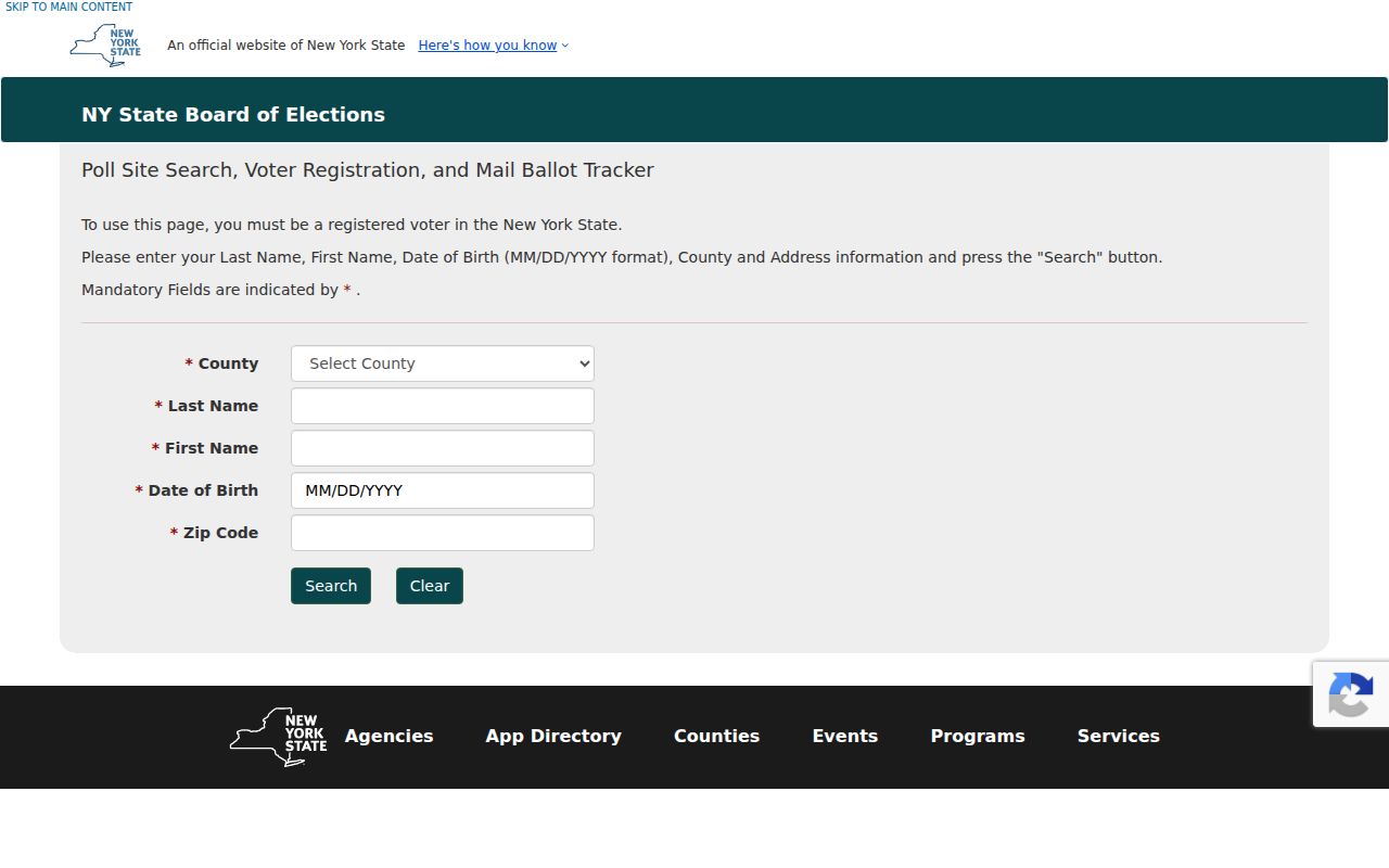Mount Vernon residents directory New York voter lookup